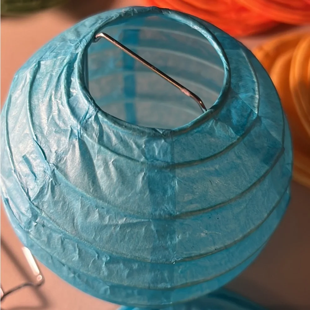 String light Asian style shade replacements.